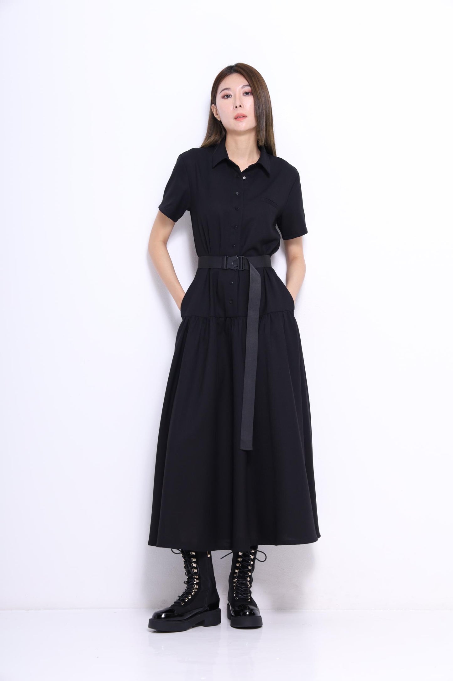 Ally Drop Waist Maxi Dress