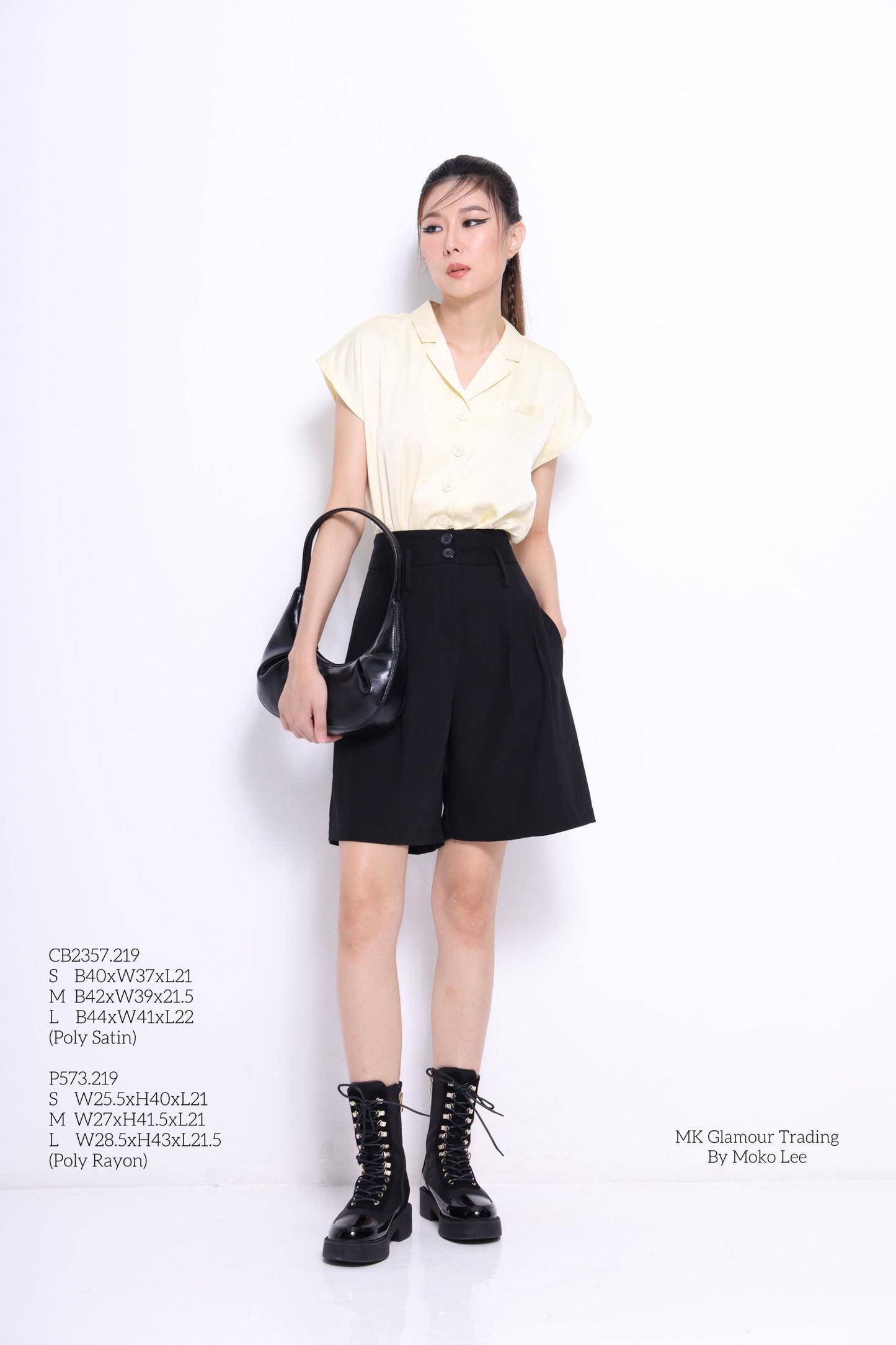 Ada Collared Short Sleeve Shirt