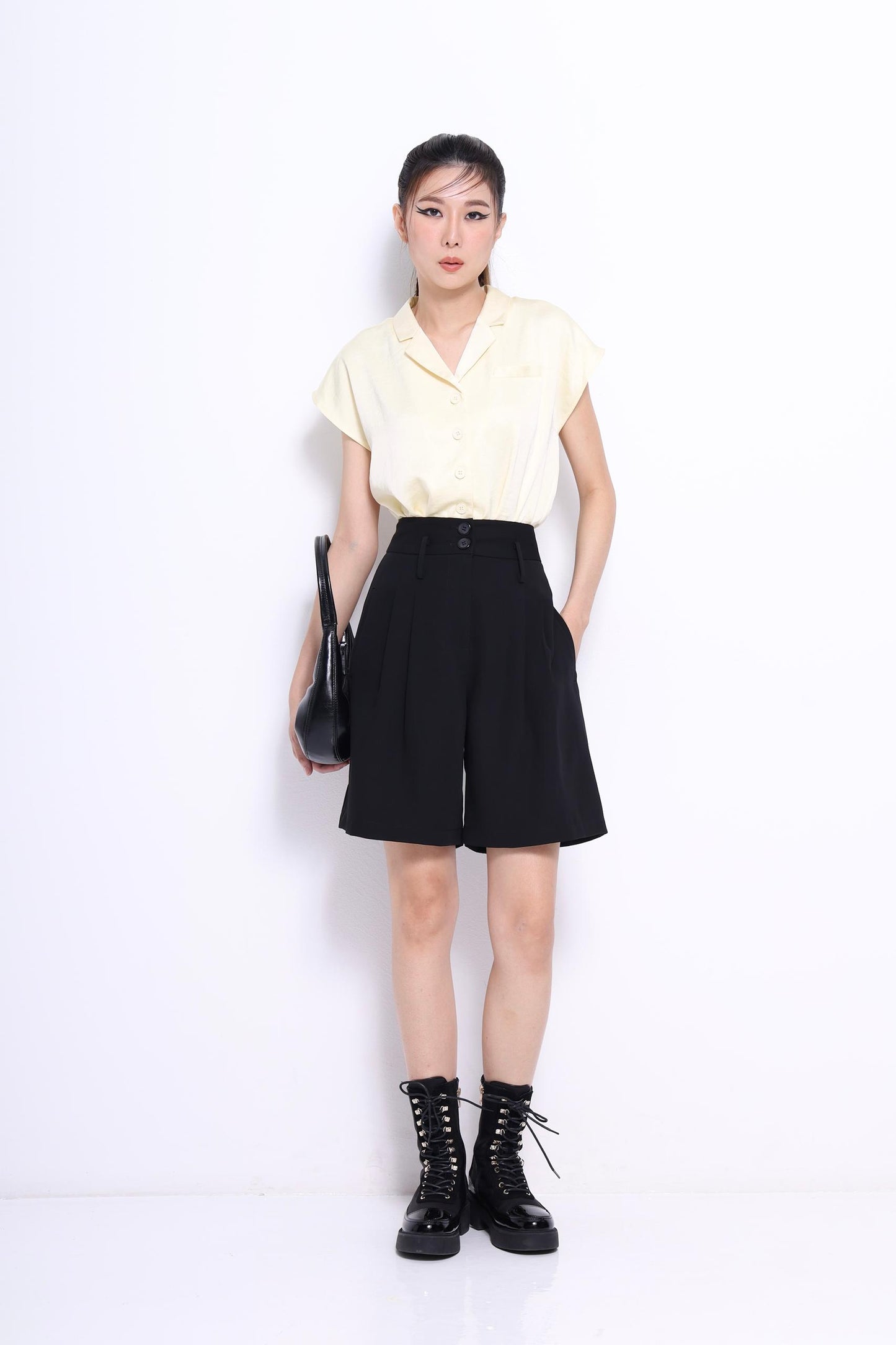 Ada Collared Short Sleeve Shirt