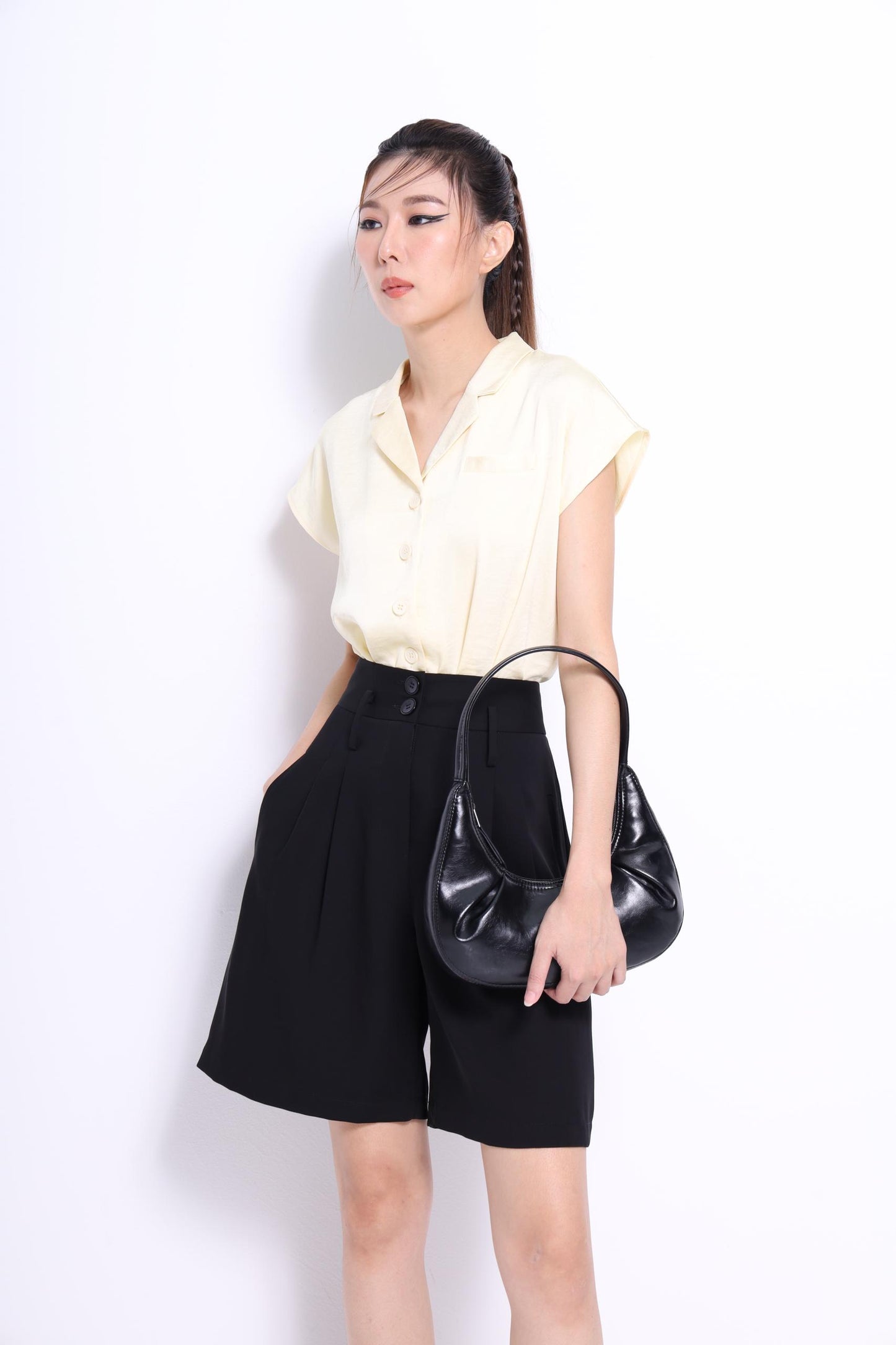 Ada Collared Short Sleeve Shirt