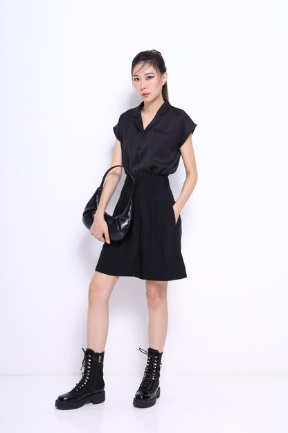 Ada Collared Short Sleeve Shirt