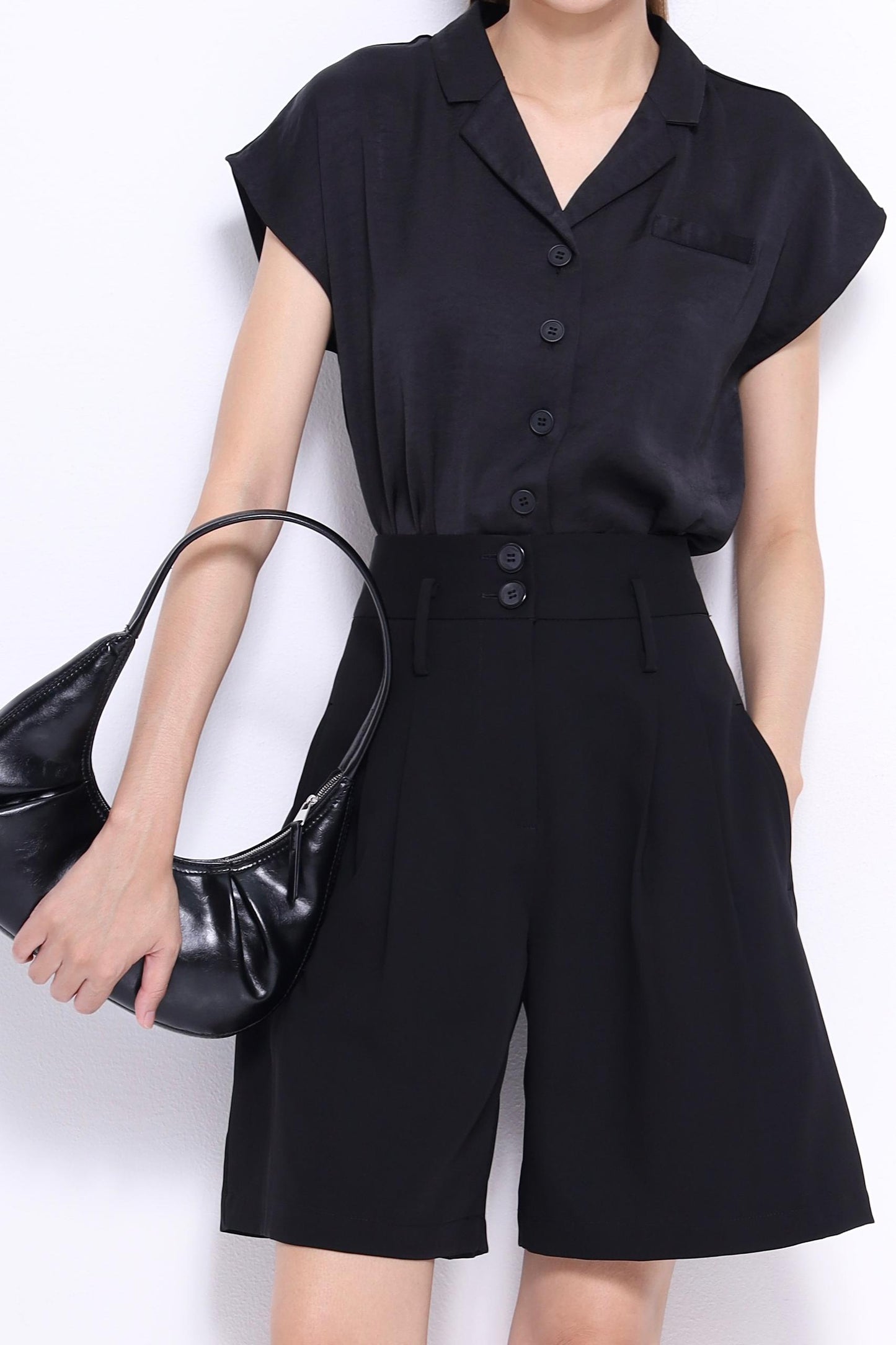 Ada Collared Short Sleeve Shirt