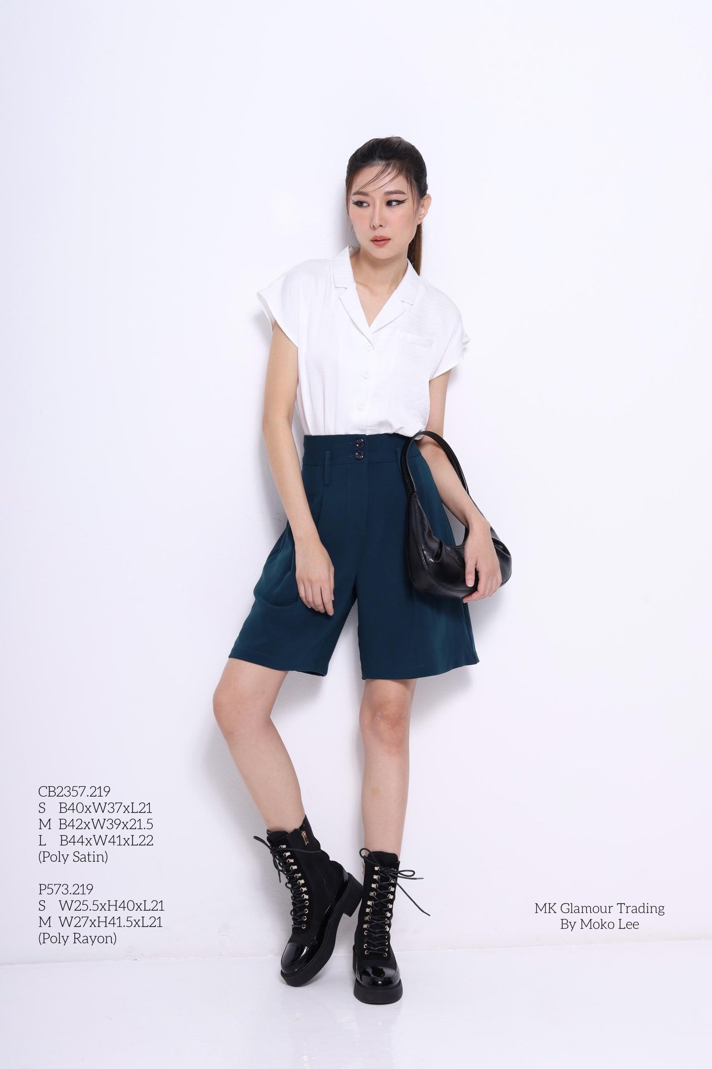 Ada Collared Short Sleeve Shirt