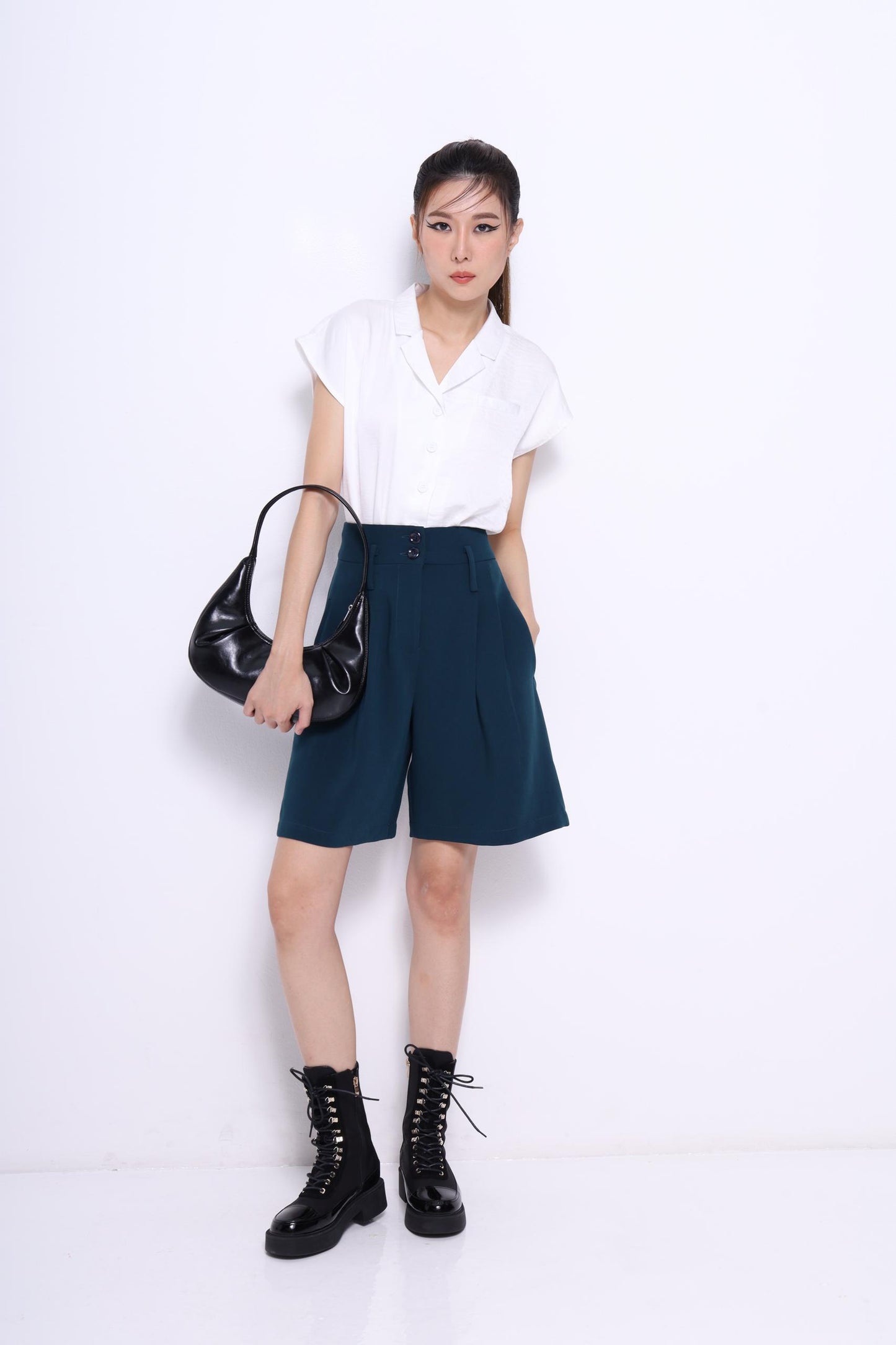 Ada Tailored Wide Leg Shorts