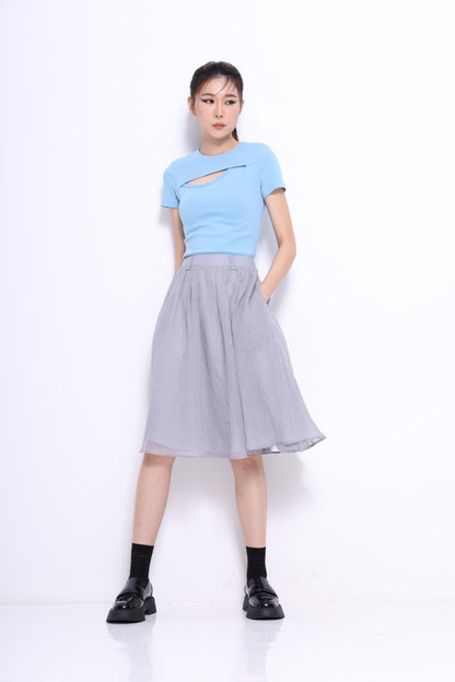 Opal A-line Midi Skirt