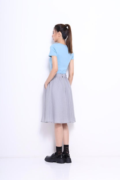 Opal A-line Midi Skirt