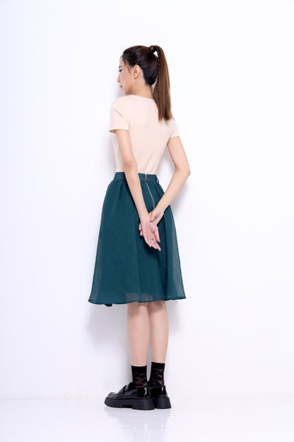 Opal A-line Midi Skirt