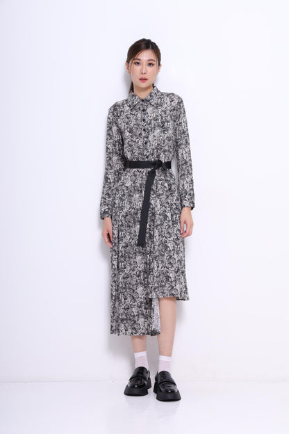 Tanya Drop Waist Shirt Dress