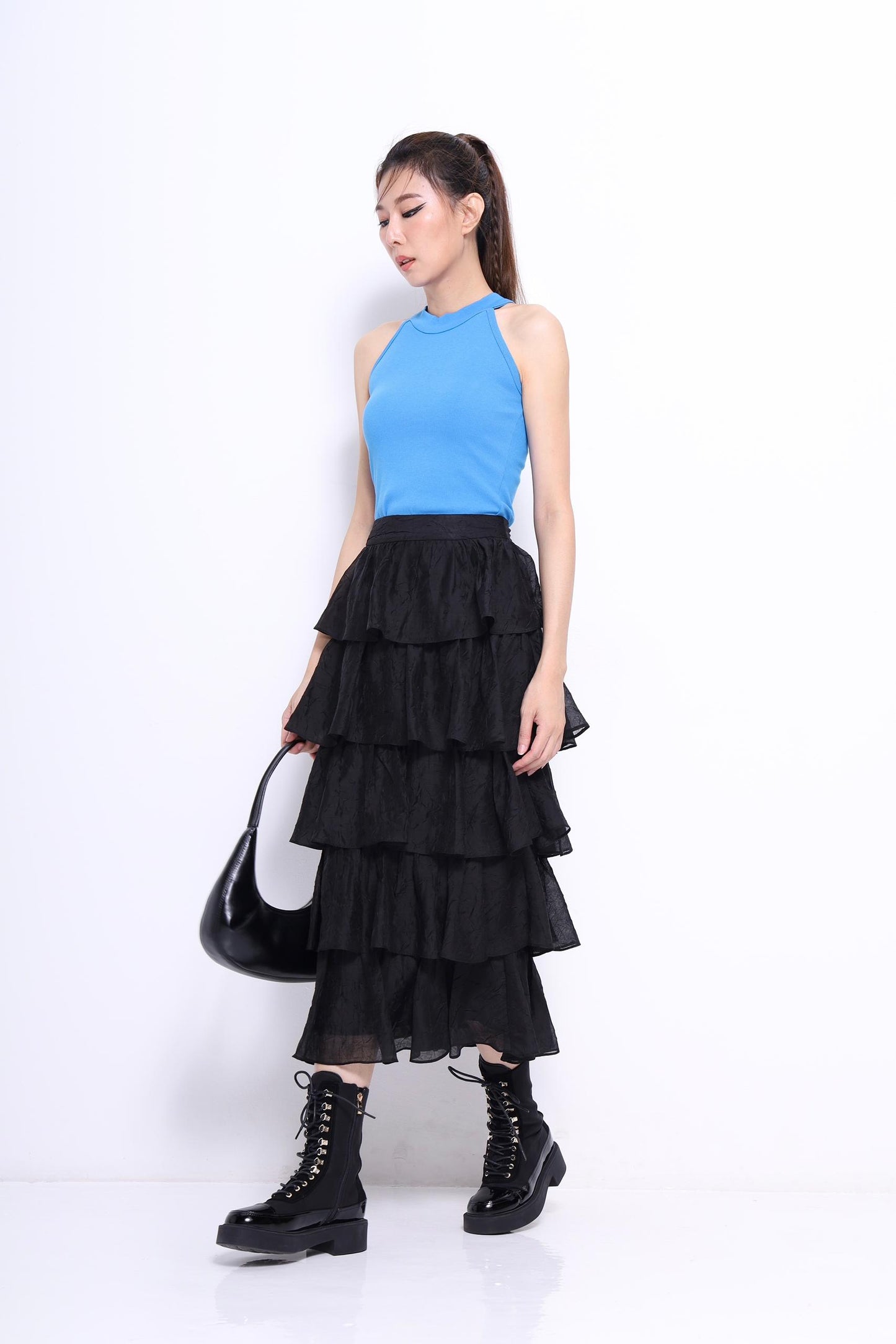 May Layered Maxi Skirt