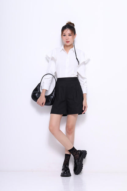 Gina Ruffle Sleeve Shirt