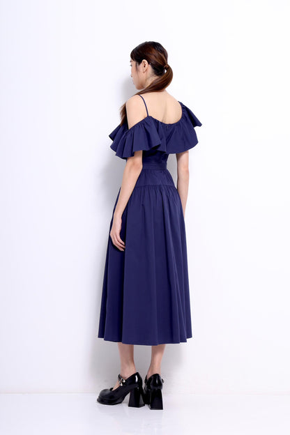 Darla Off Shoulder Ruffle Dress