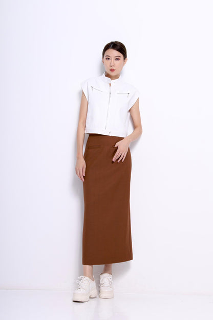 Lisa Pencil Midaxi Skirt