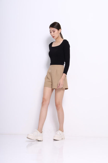 Andrea Ladder Stitch Knit Top