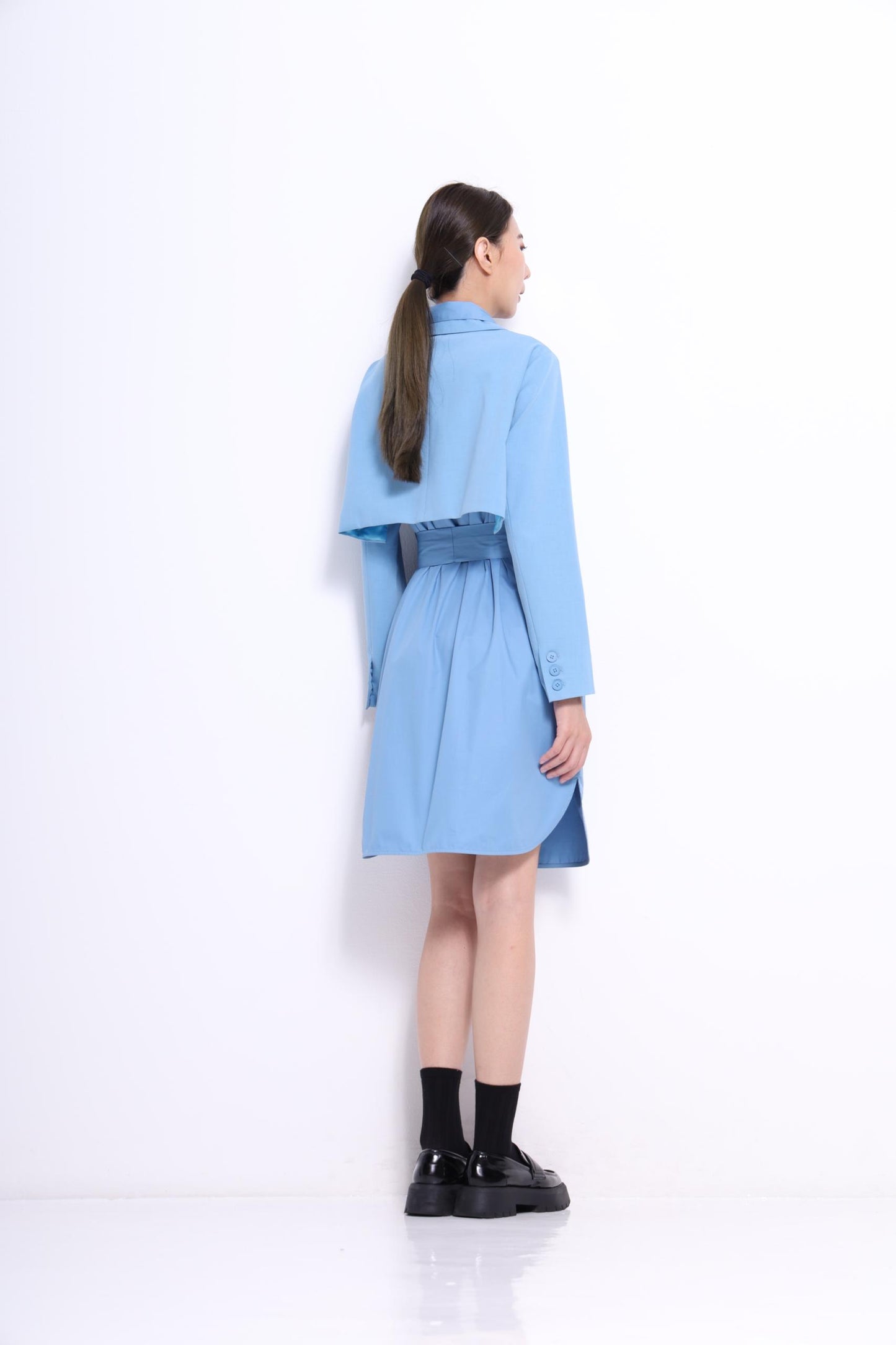 Jeon 2-Piece Trench Dress