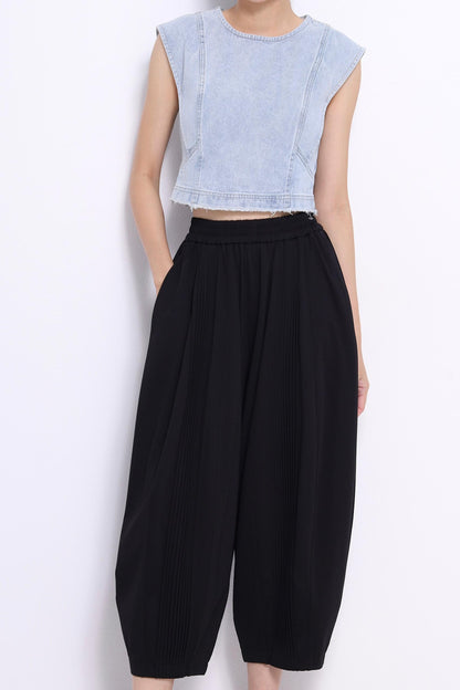 Hera Boxy Denim Top