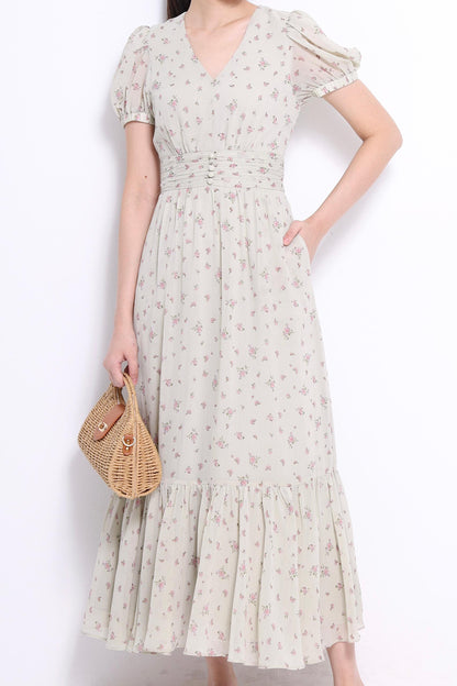 Lily Chiffon Floral Dress