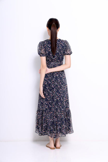 Lily Chiffon Floral Dress