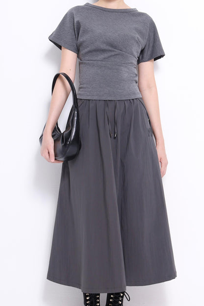 Mara Midaxi Nylon Skirt