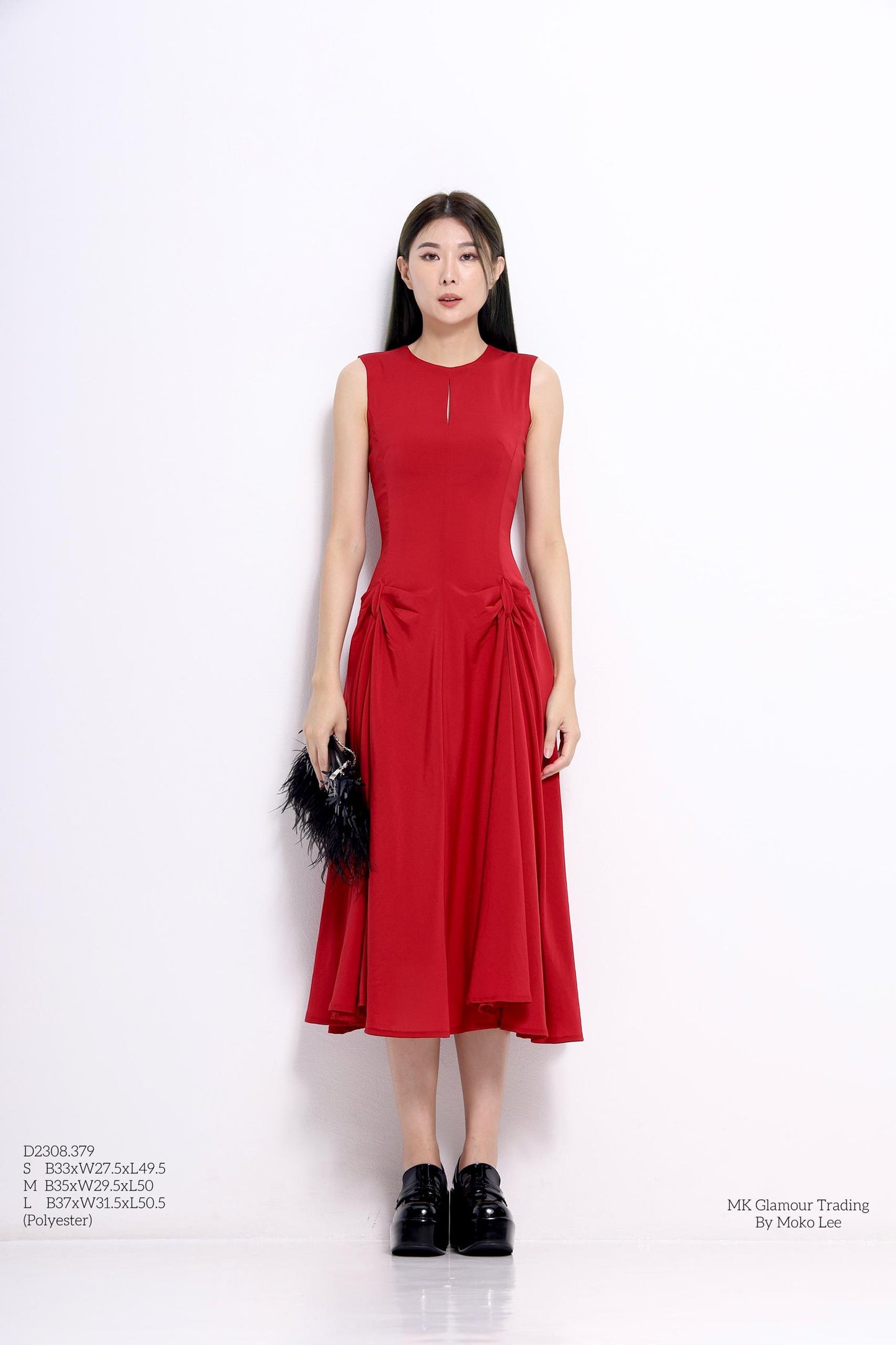 Dina Cutout A-line Dress