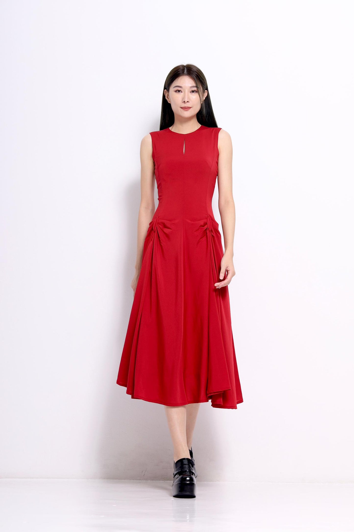 Dina Cutout A-line Dress