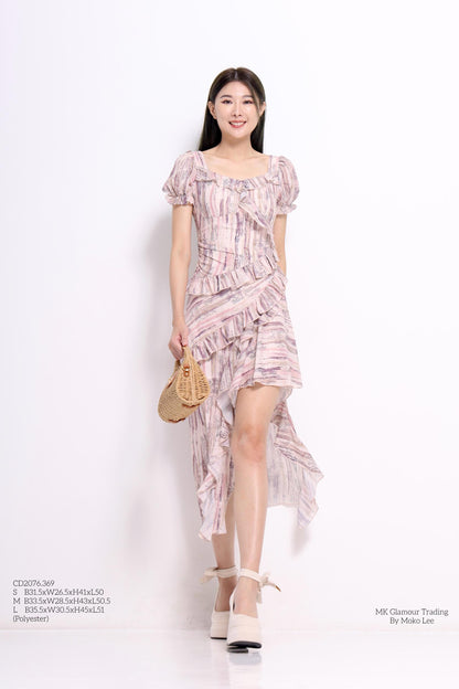 Valerie Ruffles Dress