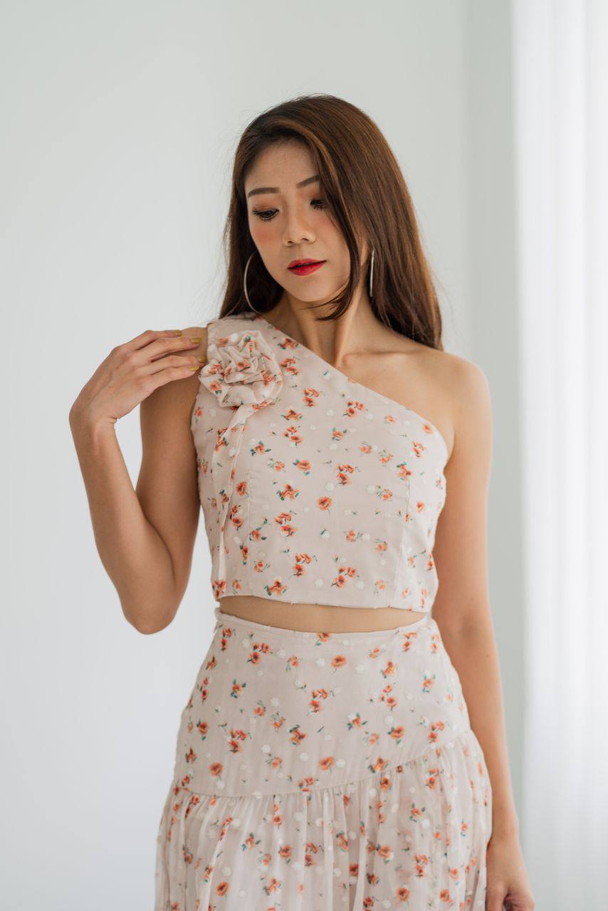 Rosie Floral Toga Top