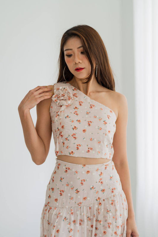 Rosie Floral Toga Top