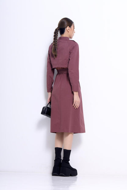 Amanda Trench Shirt Dress