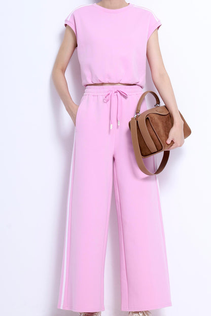 Akira Cropped Cap Sleeve Top