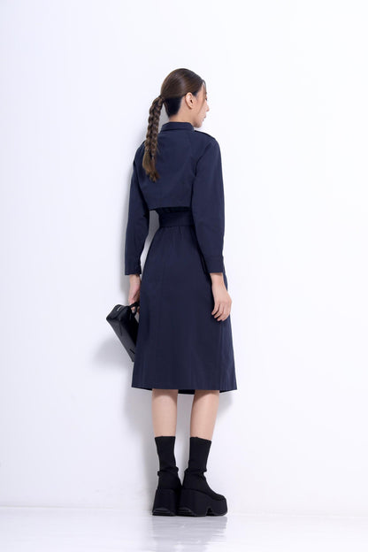 Amanda Trench Shirt Dress